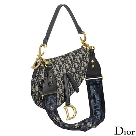 dior saddle pouch with strap|genuine dior saddle bag.